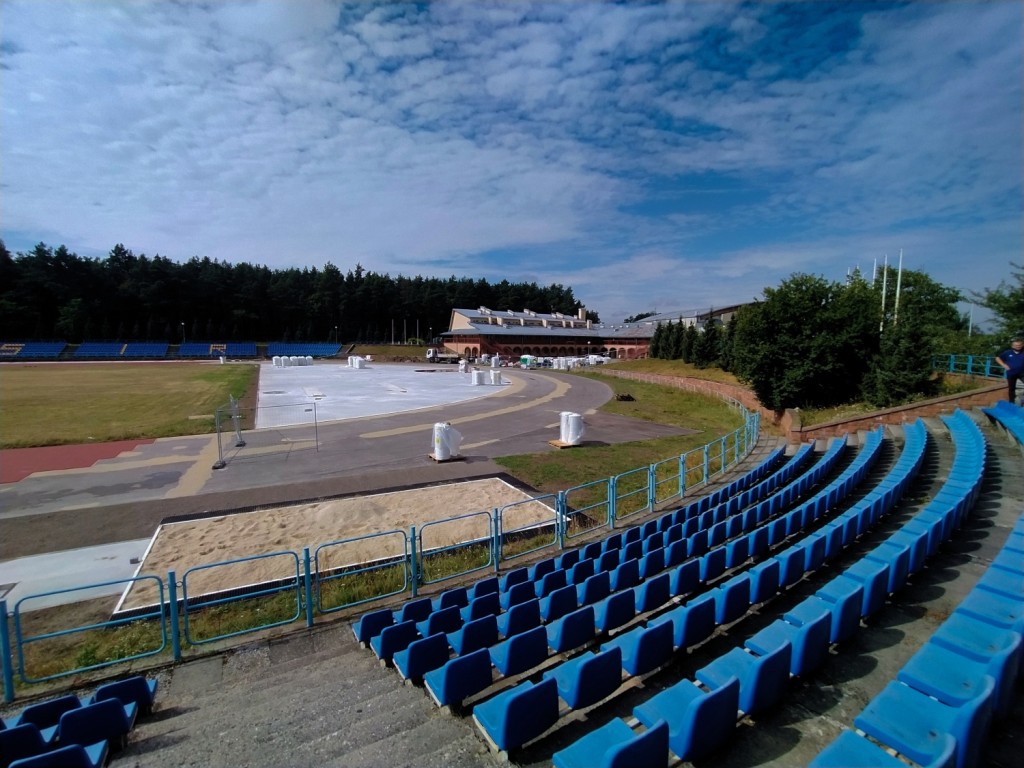 Zgodnie z planem. Trwa modernizacja Stadionu Lekkoatletycznego w Kielcach