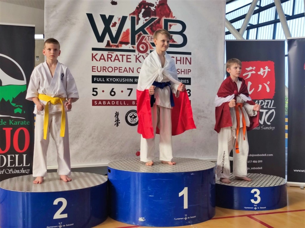 Młodzi karatecy SHIRO medalistami Mistrzostw Europy