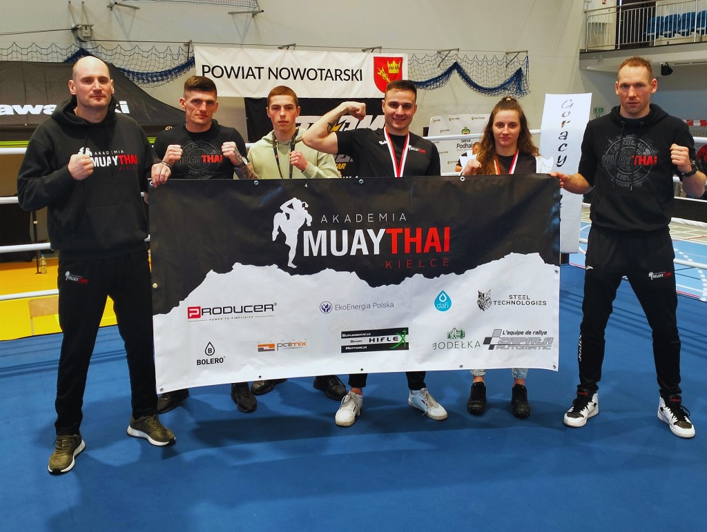 Dwa medale dla zawodników Akademii Muay Thai Kielce na Mistrzostwach Polski w Szaflarach