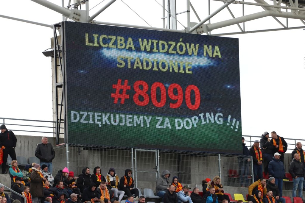Frekwencja na stadionach PKO Ekstraklasy: Ponad 90 tysięcy widzów w 27. kolejce