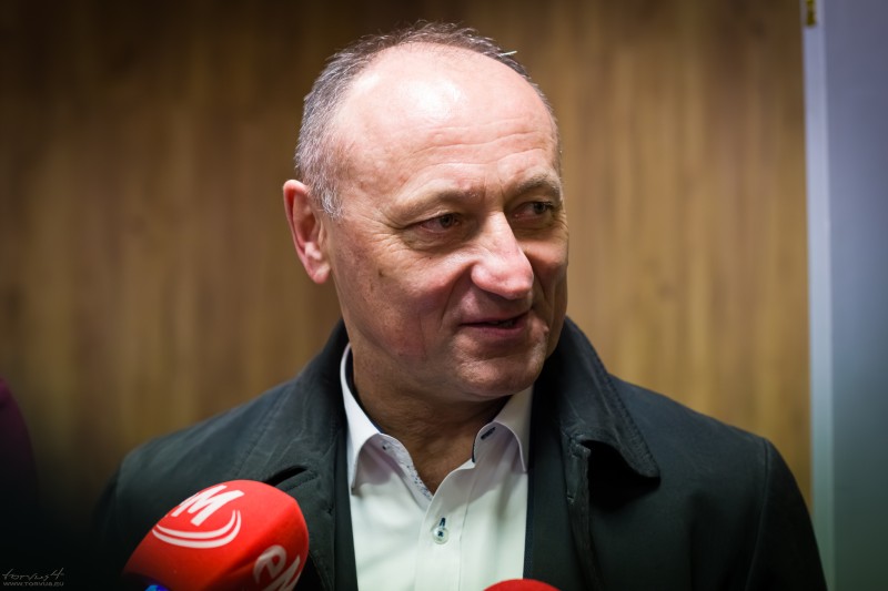 Trener Ryszard Wieczorek