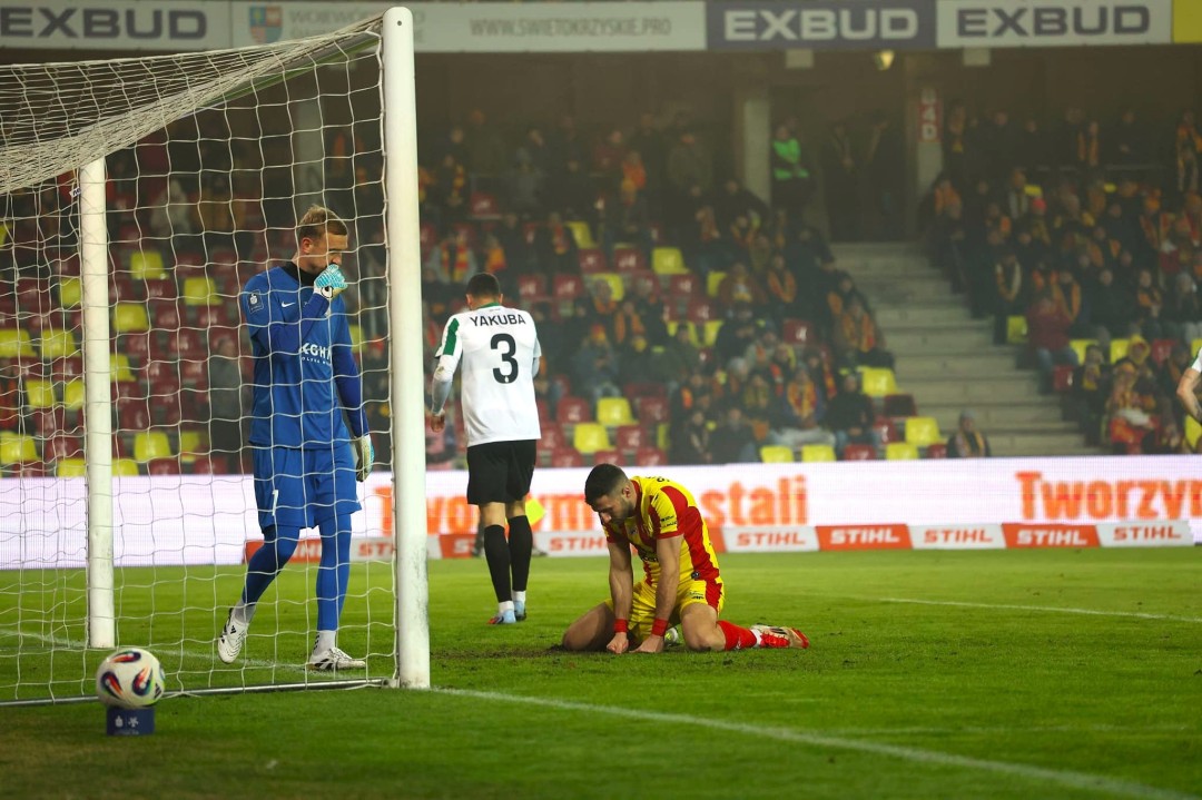 Dramatyczna końcówka zabrała Koronie punkty z Zagłębiem