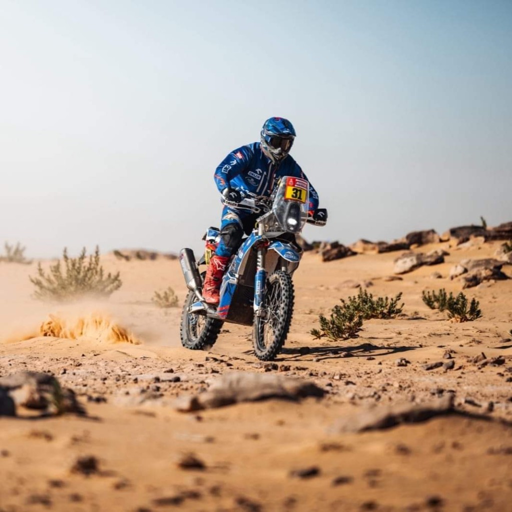 Maciej Giemza z dobrym czwartym etapem Rajdu Dakar
