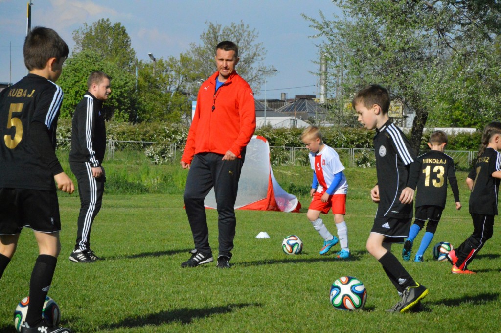 Ojrzyński poprowadził trening... Dziecięcej Akademii Piłkarskiej